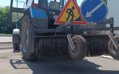 Услуги дорожной щетки на базе МТЗ - Канаш, заказать или взять в аренду