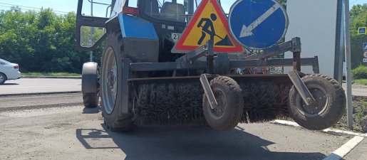 Щетка дорожная Услуги дорожной щетки на базе МТЗ взять в аренду, заказать, цены, услуги - Чебоксары