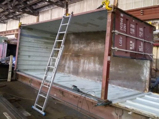 Ремонт сухогрузных и рефрижераторных контейнеров стоимость ремонта и где отремонтировать - Чебоксары